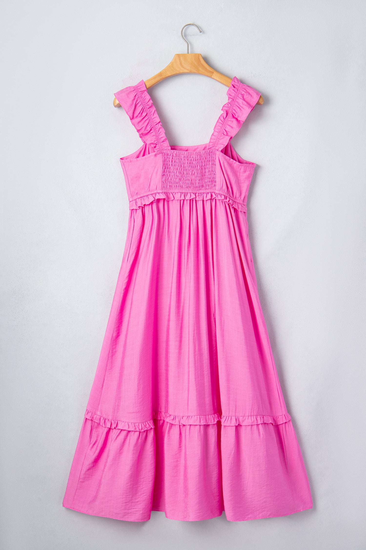 Flirt in Pink Maxi Dress