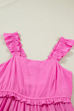 Flirt in Pink Maxi Dress