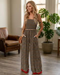 Harper Stripe Jumpsuit