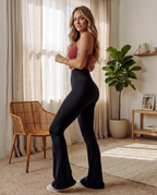 The V Waist Flare Leggings