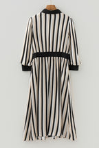 Sleek Society Stripe Dress