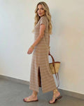 Midnight Coast Stripe Maxi